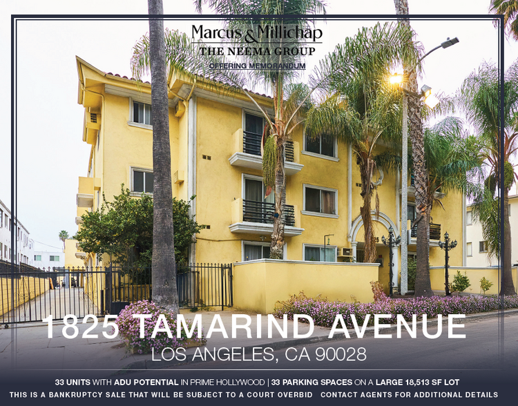 1825 N Tamarind Ave, Los Angeles, CA à vendre - Photo du bâtiment - Image 1 de 12