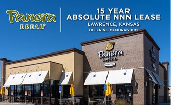 15 Year Absolute NNN Panera Bread - Drive Through Restaurant