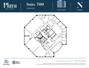 6100 Center Dr, Los Angeles, CA for lease Floor Plan- Image 1 of 2