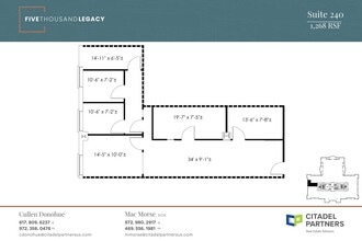 5000 Legacy Dr, Plano, TX à louer Plan d’étage- Image 1 de 1
