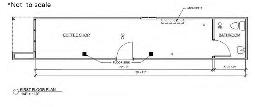 100 E Market St, Troy, IL à louer Plan d  tage- Image 1 de 1