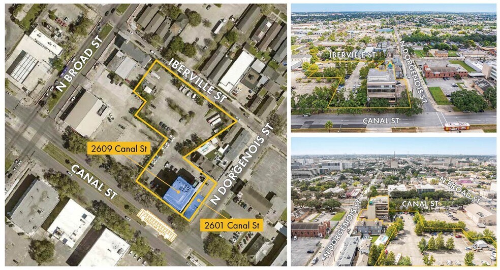2601 Canal St, New Orleans, LA à vendre - Aérien - Image 2 de 8