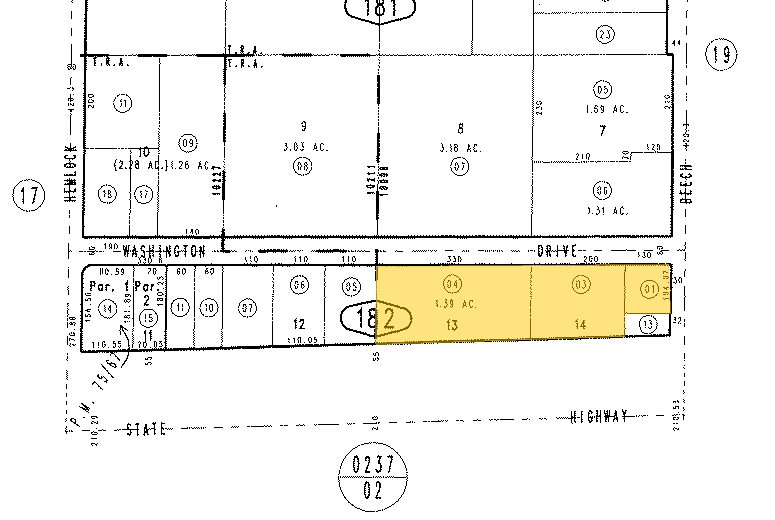 15243 Washington Dr, Fontana, CA à louer - Plan cadastral - Image 2 de 3