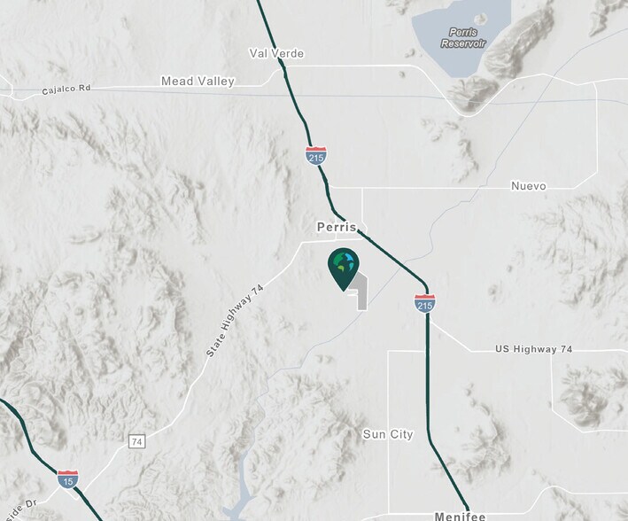 2020 Goetz Rd, Perris, CA for lease - Aerial - Image 2 of 2