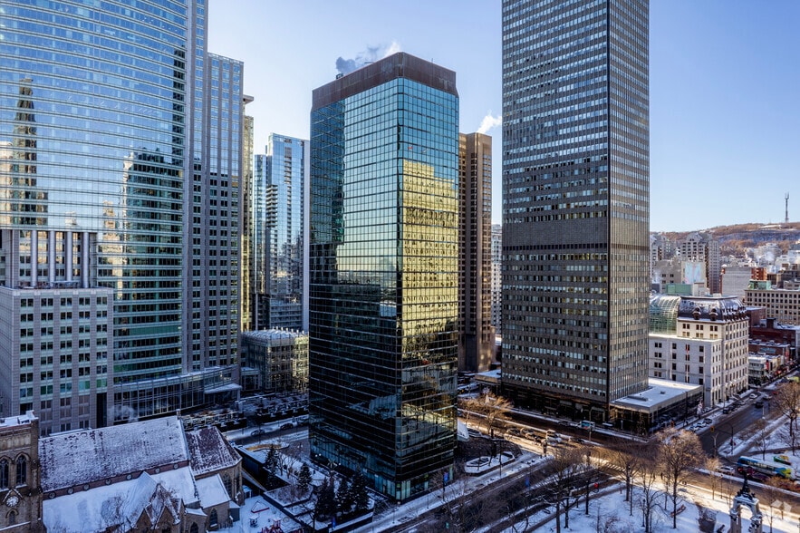 1100-1150 Boul René-Lévesque Ouest, Montréal, QC à louer - Photo du bâtiment - Image 3 de 4