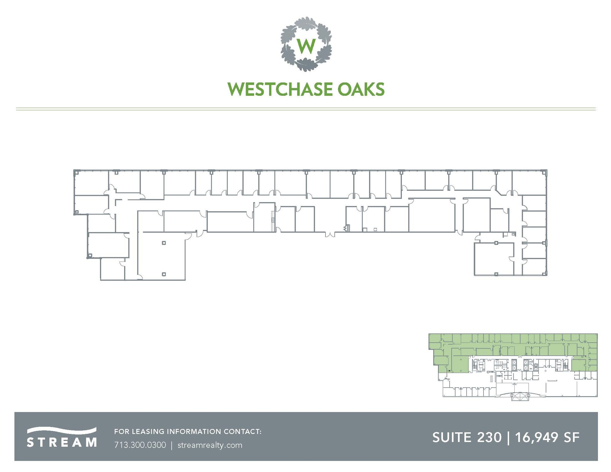 10111 Richmond Ave, Houston, TX à louer Plan d’étage- Image 1 de 1