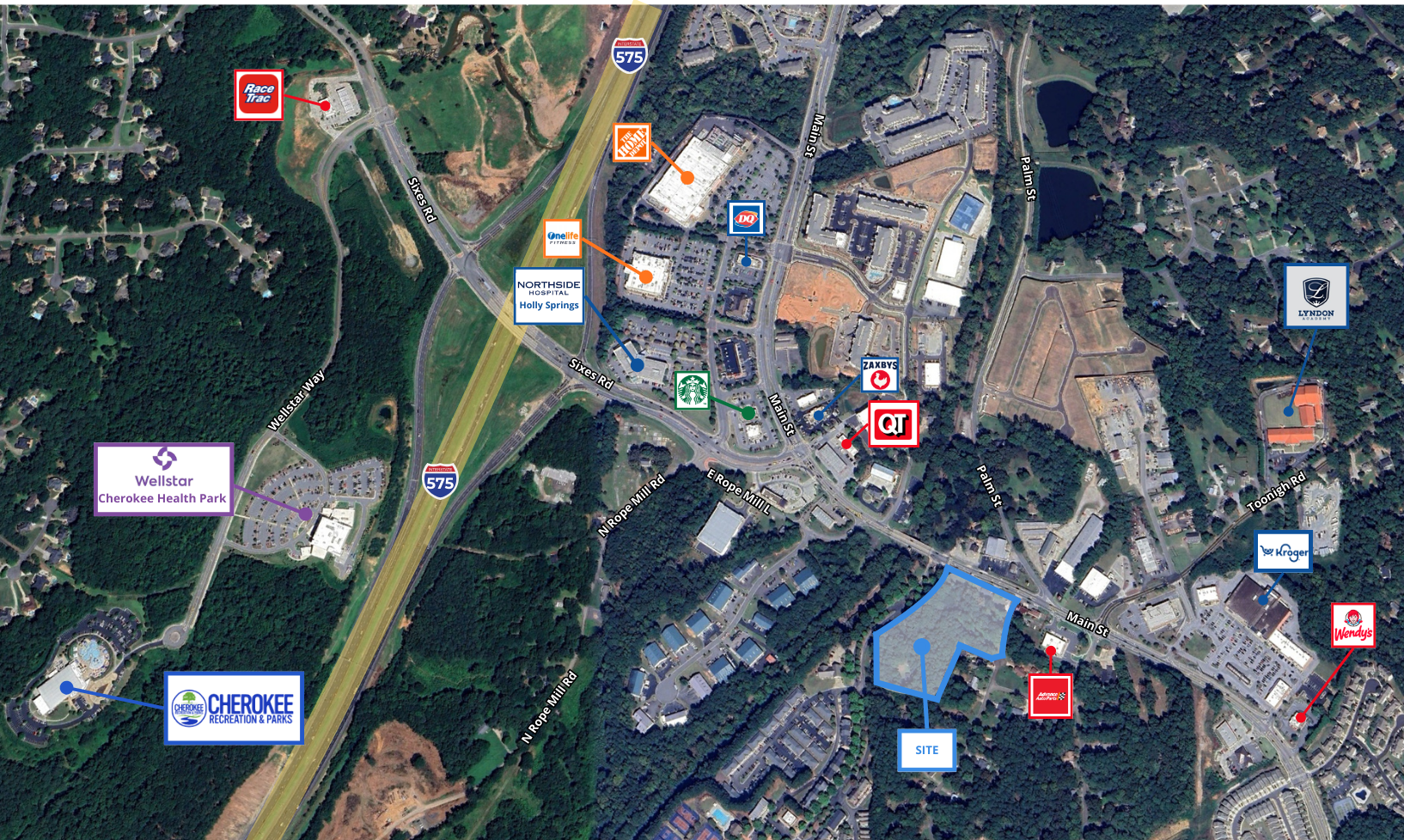 5142 Holly Springs Pky, Woodstock, GA for lease Primary Photo- Image 1 of 3