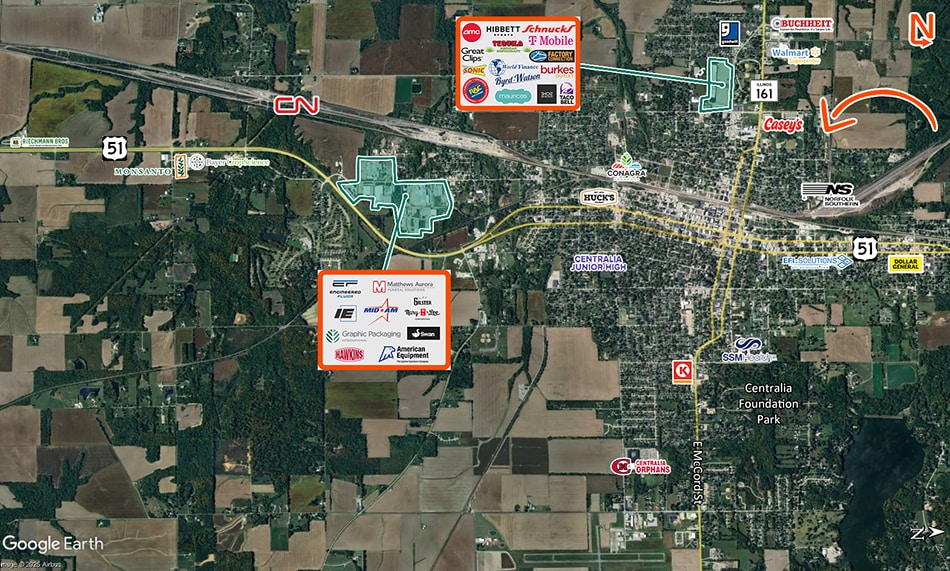 823 Aaron Pky, Centralia, IL for lease - Building Photo - Image 2 of 17