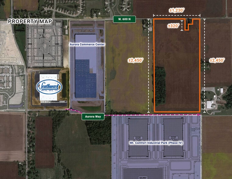 600 W, McCordsville, IN for sale - Aerial - Image 3 of 4