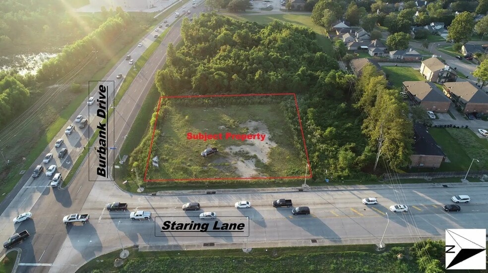 Burbank Dr, Baton Rouge, LA for lease - Aerial - Image 3 of 8