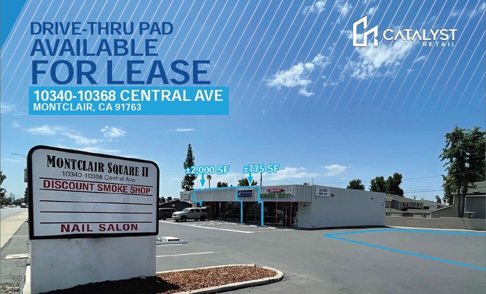 10340-10368 Central Ave, Montclair, CA for lease - Building Photo - Image 1 of 3