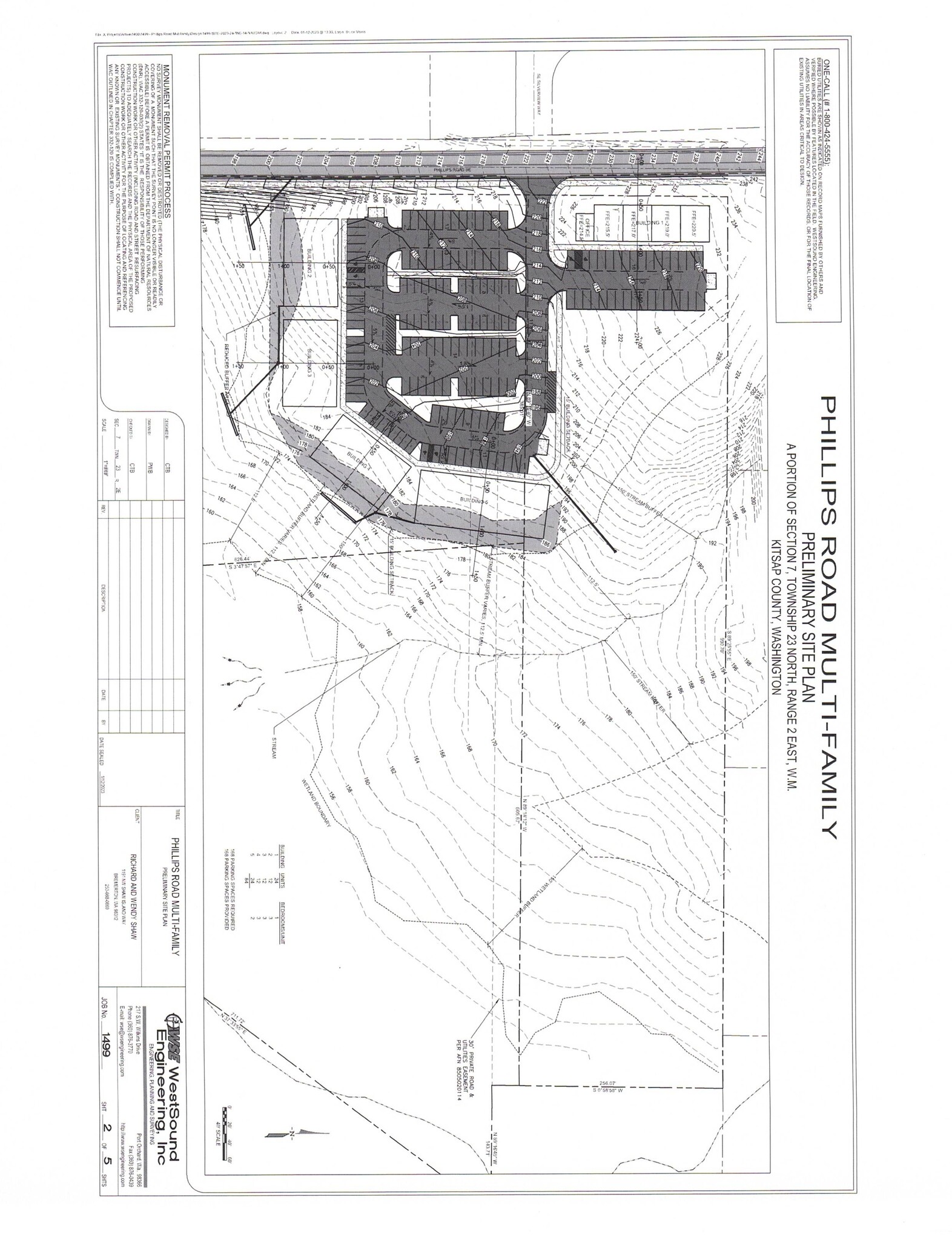 XXX Phillips, Port Orchard, WA à vendre Plan de site- Image 1 de 4