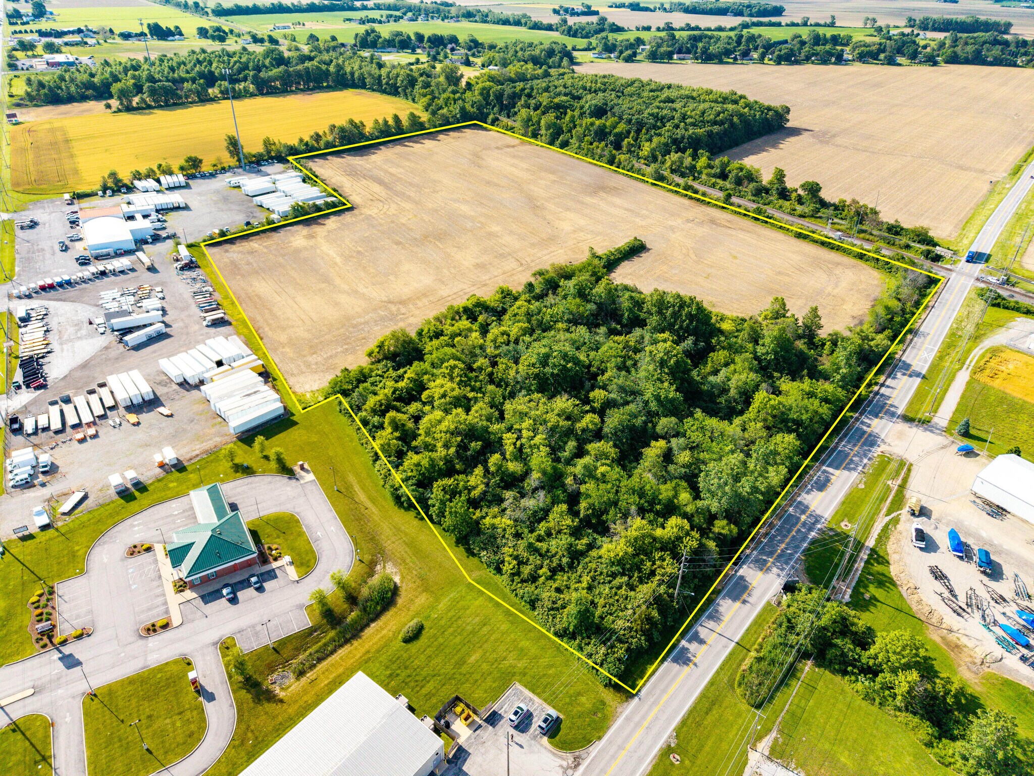 150 Durnwald Rd, Clyde, OH à vendre Aérien- Image 1 de 9
