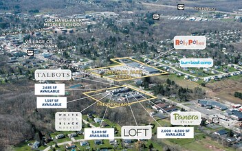 3995 N Buffalo Rd, Orchard Park, NY - AERIAL map view