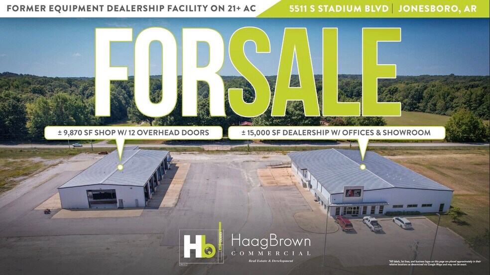 5511 Stadium Blvd, Jonesboro, AR à vendre - Photo du bâtiment - Image 1 de 10