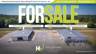 More details for 5511 Stadium Blvd, Jonesboro, AR - Industrial for Sale