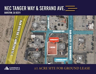 Plus de détails pour 2800 Lenwood Rd, Barstow, CA - Terrain à louer