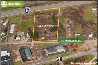 61-67 Fisherville Rd, Elmira, NY - AERIAL  map view
