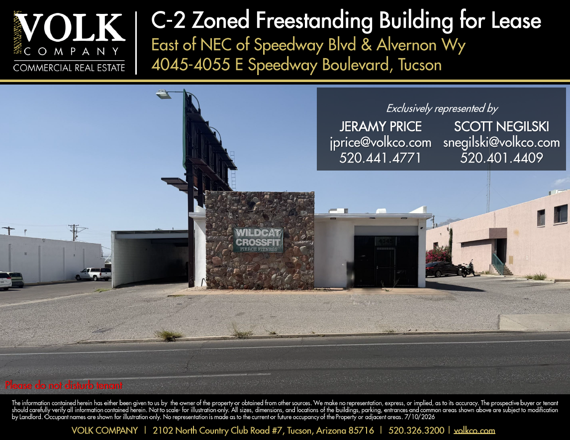 4045 E Speedway Blvd, Tucson, AZ for lease Building Photo- Image 1 of 6
