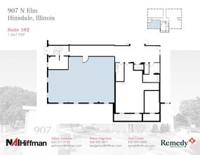 12 Salt Creek Ln, Hinsdale, IL for lease Floor Plan- Image 1 of 1