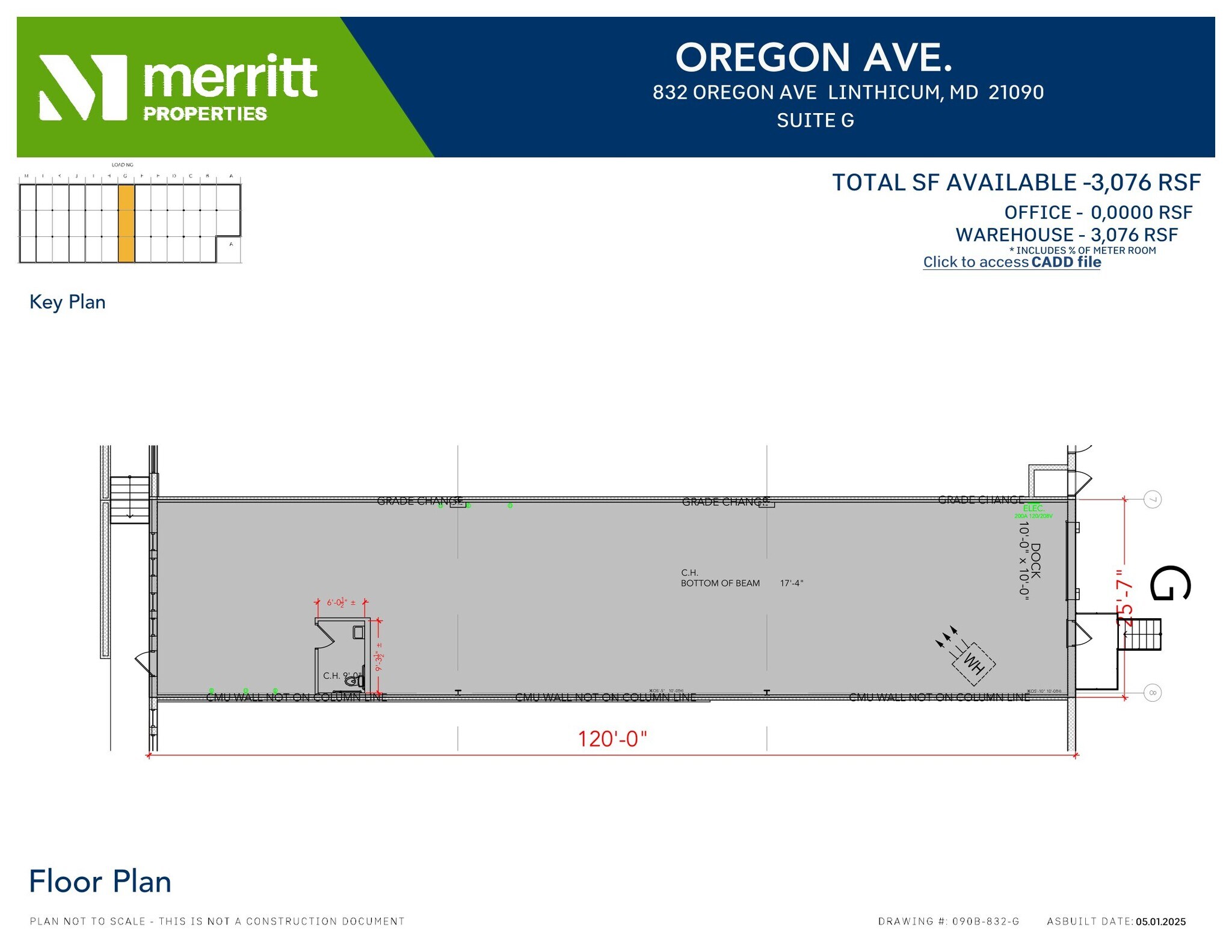 821 Oregon Ave, Linthicum, MD for lease Floor Plan- Image 1 of 1