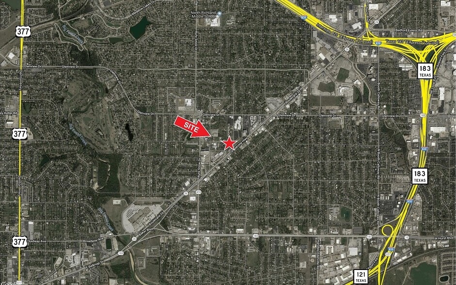 3807 Parchman St, North Richland Hills, TX for lease - Building Photo - Image 3 of 4