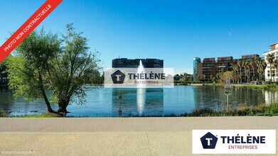 Montpellier - Aérien  Vue de la carte