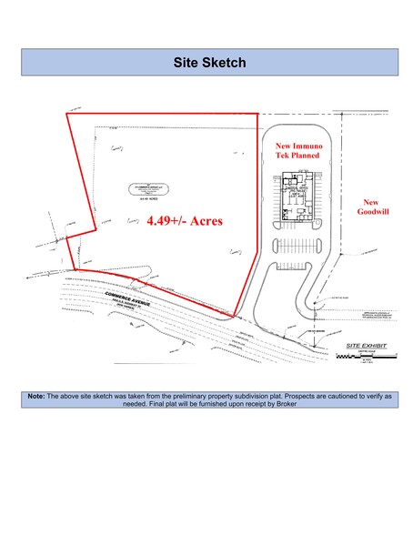 311 Commerce Ave, Lagrange, GA à vendre - Plan de site - Image 2 de 2