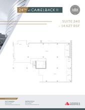 2325 E Camelback Rd, Phoenix, AZ à louer Plan de site- Image 2 de 2