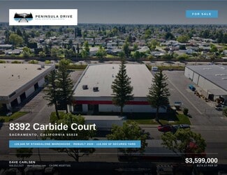 More details for 8392 Carbide Ct, Sacramento, CA - Industrial for Sale
