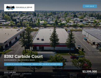 Plus de détails pour 8392 Carbide Ct, Sacramento, CA - Industriel à vendre
