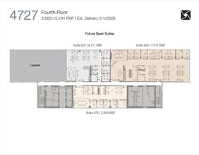 4747 Executive Dr, San Diego, CA à louer Plan d’étage- Image 2 de 2