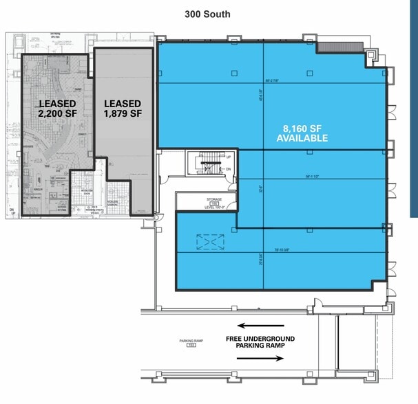 423 W 300 S, Salt Lake City, UT for lease - Floor Plan - Image 3 of 11