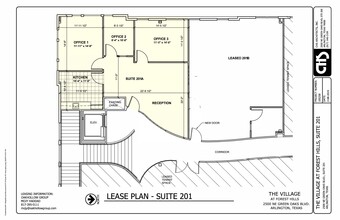 2500 NE Green Oaks Blvd, Arlington, TX for lease Site Plan- Image 2 of 2