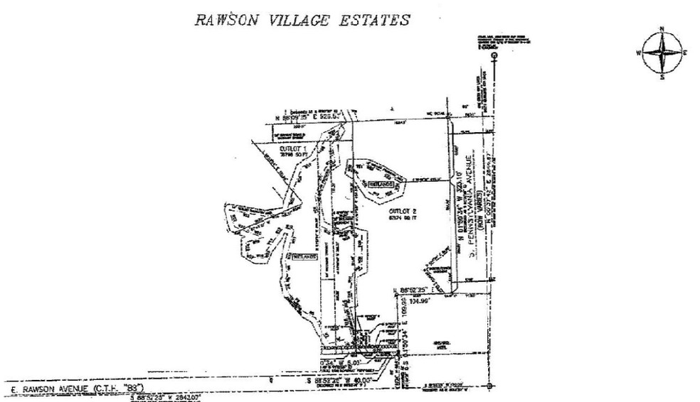 7041 S Pennsylvania Ave, Oak Creek, WI à vendre - Plan cadastral - Image 2 de 9