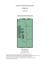 5100 E La Palma Ave, Anaheim, CA à louer Plan d’étage- Image 1 de 1