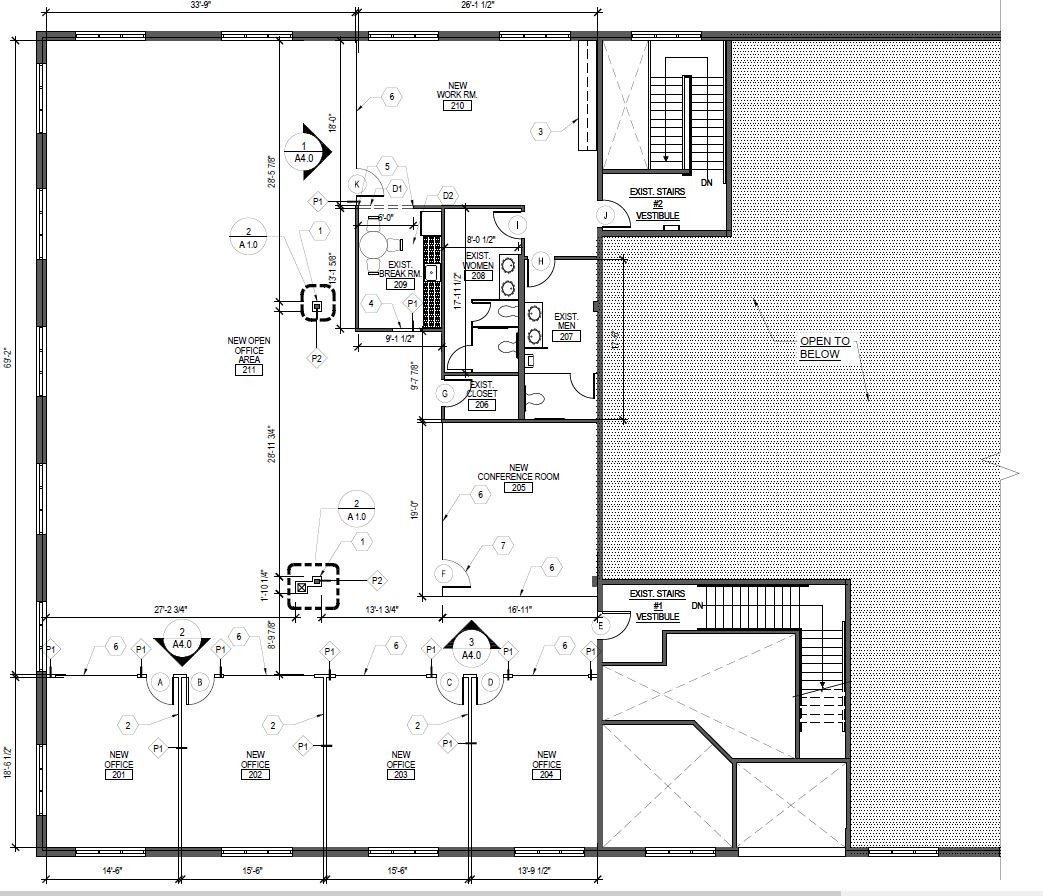 Plan d’étage type