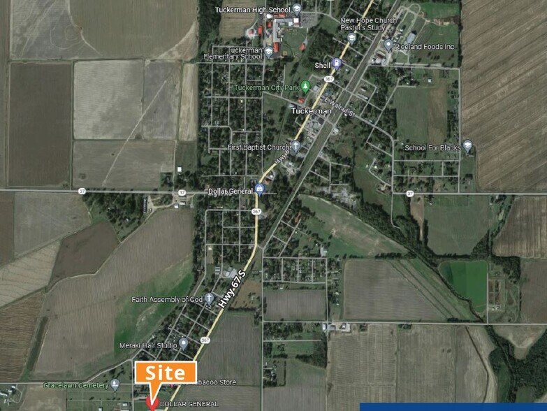 1408 Highway 67 S, Tuckerman, AR à louer - Photo du bâtiment - Image 2 de 2