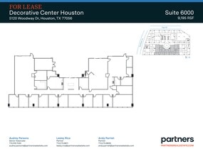 5120 Woodway Dr, Houston, TX à louer Plan de site- Image 1 de 1