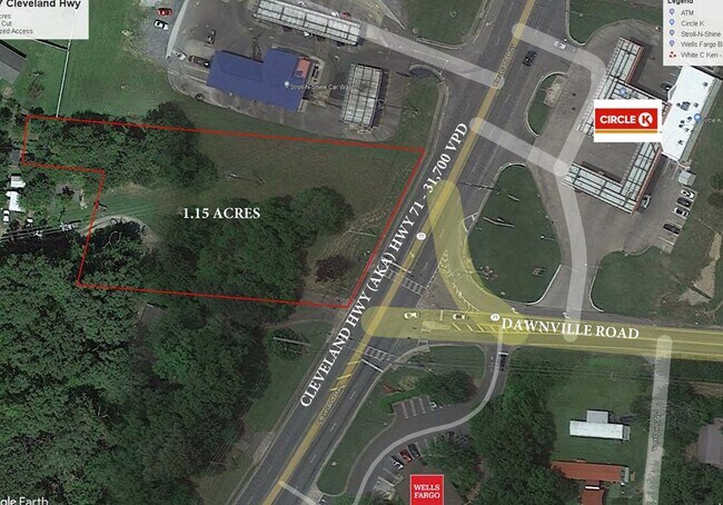 Plus de détails pour 2201 Cleveland Hwy, Dalton, GA - Terrain à vendre
