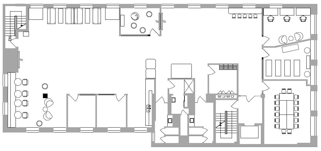 455 Granville St, Vancouver, BC à louer Plan d’étage- Image 1 de 7