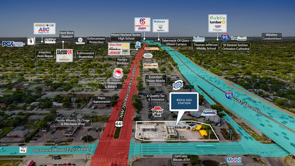 13705 NW 7th Ave, North Miami, FL à vendre - Photo du bâtiment - Image 3 de 5