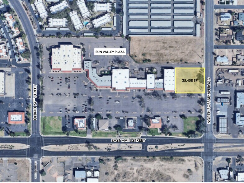 NWC of Main St and Sossaman rd, Mesa, AZ à vendre - Photo du bâtiment - Image 2 de 6