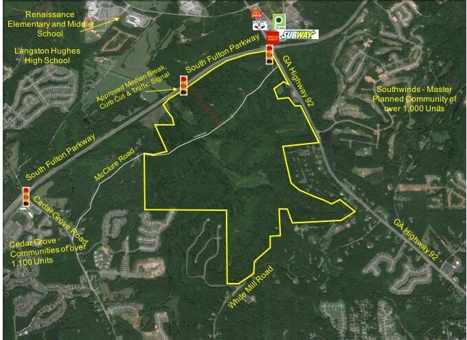5455 Campbellton Fairburn Rd, Union City, GA à vendre Photo principale- Image 1 de 15