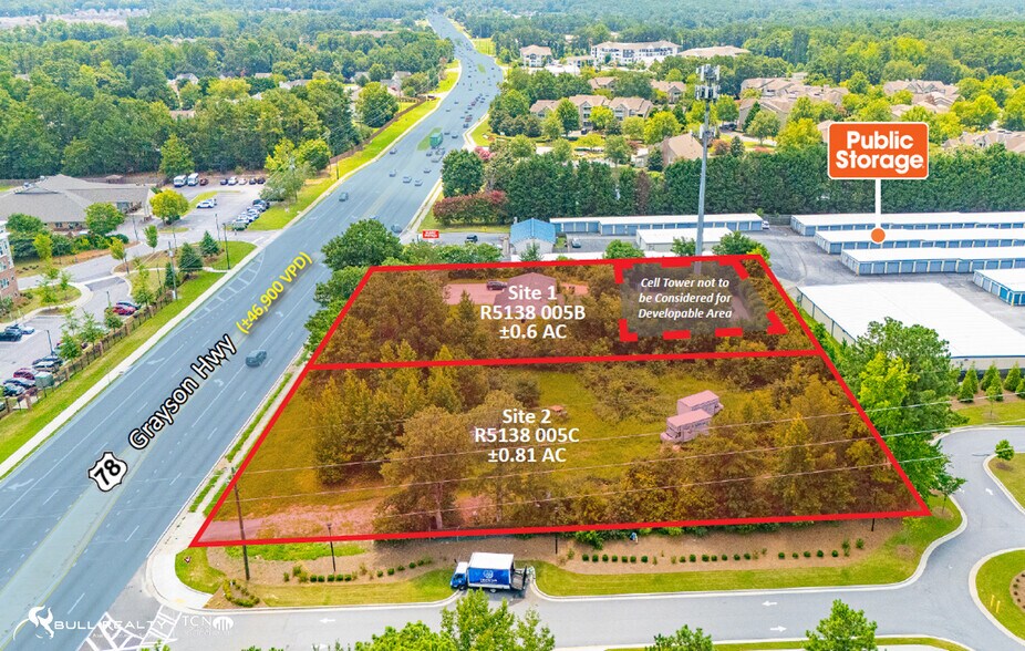 1461 Grayson Hwy, Lawrenceville, GA à vendre - Photo du bâtiment - Image 2 de 11