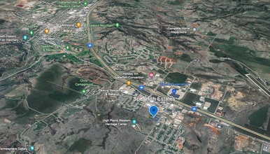 2975 Aspen Dr, Spearfish, SD - AÉRIEN  Vue de la carte