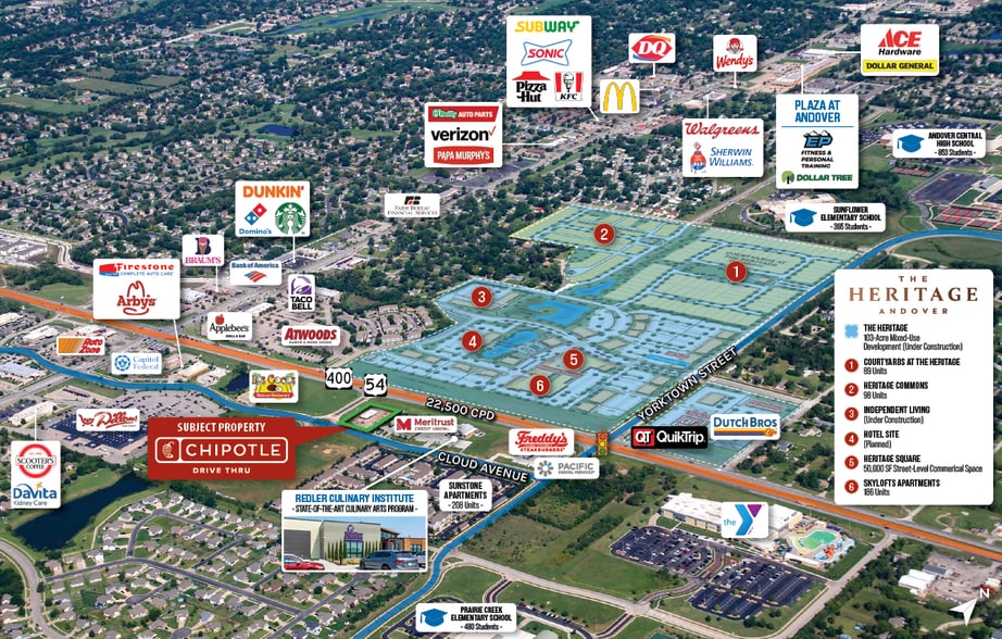 520 E Cloud Ave, Andover, KS for sale - Building Photo - Image 3 of 5