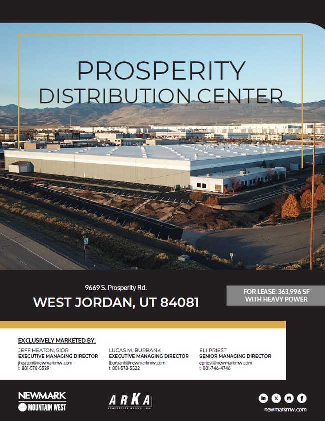 More details for 6077 W Wells Park Rd, West Jordan, UT - Industrial for Lease