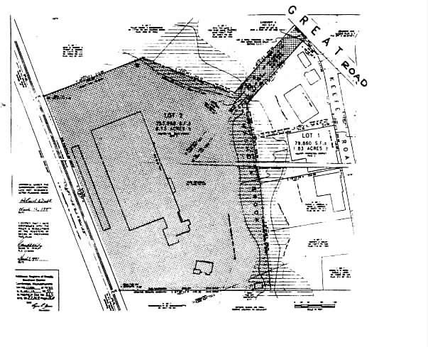 30 Great Rd, Acton, MA à louer - Plan cadastral - Image 2 de 8