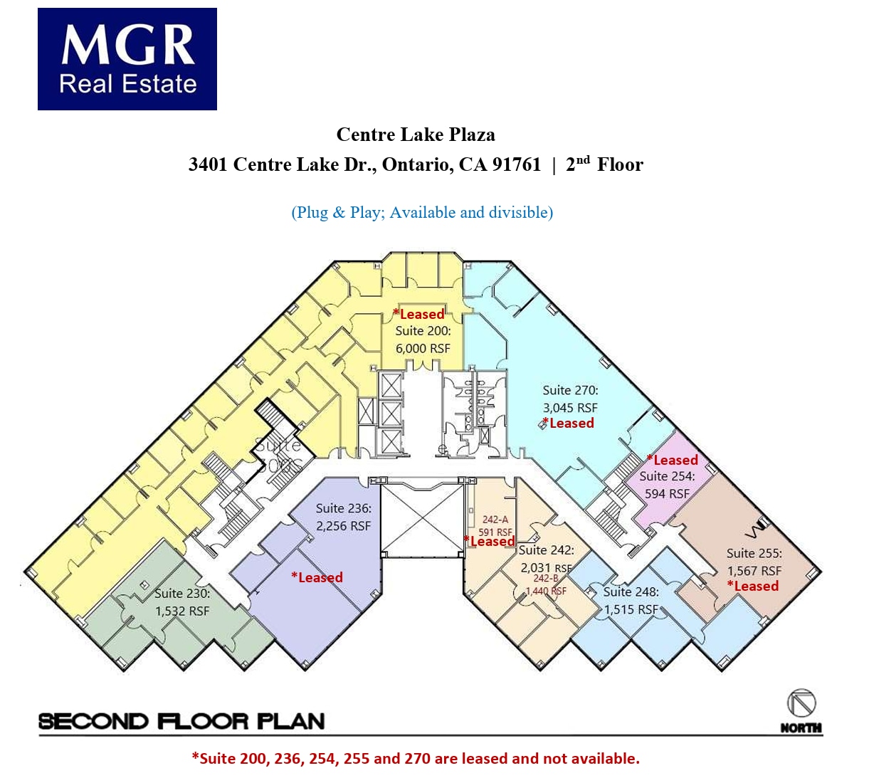 3401 Centrelake Dr, Ontario, CA à louer Plan d’étage- Image 1 de 1